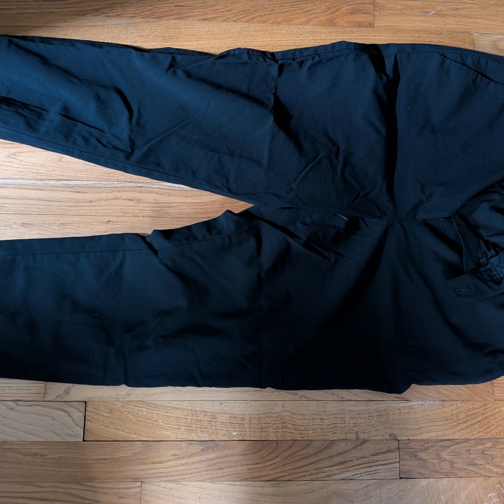 Talbot's Seasonless Wool Black Suit Pants